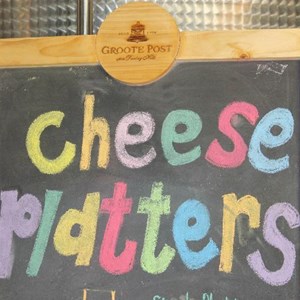 Cheese Platters at Groote Post