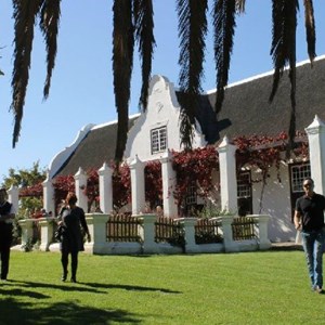 Meerlust Red Lunch - Manor House guests
