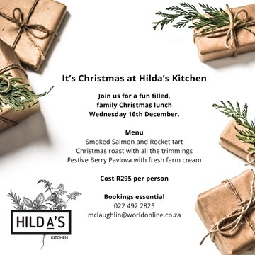 Groote Post Festive Lunch: Hilda’s Kitchen