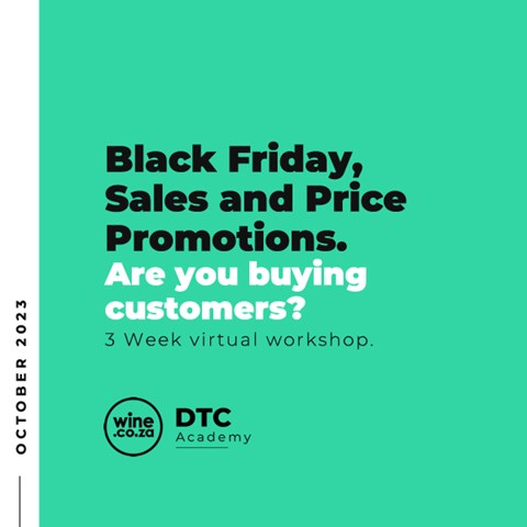 DTC Academy Workshop - October: Black Friday, sales and promotions. Are