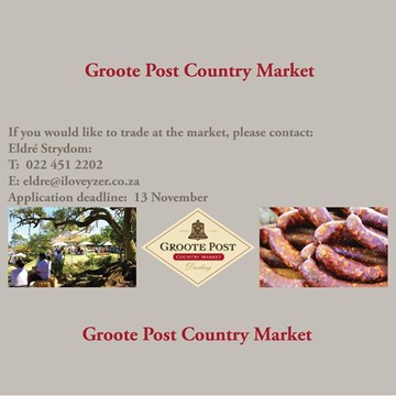 Groote Post November Market