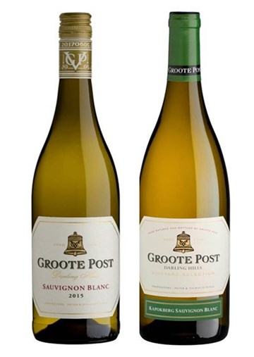 Groote Post release both their 2015 Sauvignon Blancs