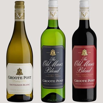 Golden hat-trick for Groote Post at the 2017 Gold Wine Awards