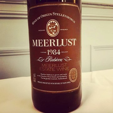 Rewriting history at Meerlust back to 1984, one vintage at a time