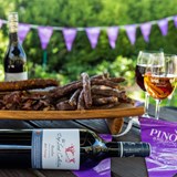 Pinotage and Biltong Festival a sea of purple and white