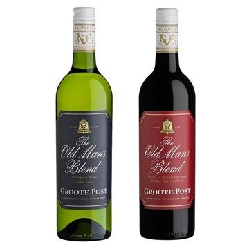 Groote Post's The Old Man's Blend wines ideal for Father's Day