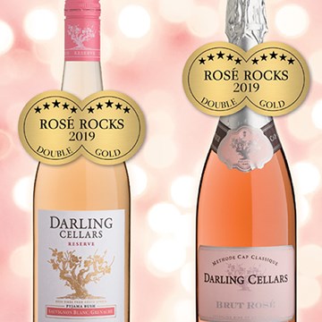 Double Gold for Darling Cellars at the Rosé Rocks competition