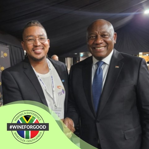 #wineforgood: A proud moment for PYDA alumni at the Presidential Golf Challenge