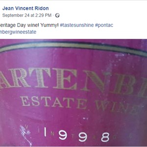 Jean Vincent Ridon enjoying #tastesunshine