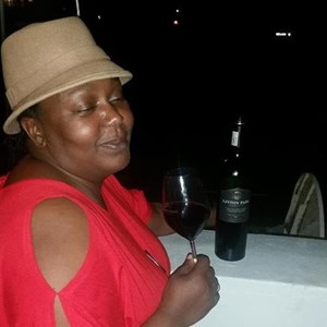 Kudzai Dzemwa from wine.co.za enjoying #tastesunshine