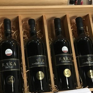 Raka collection of wines