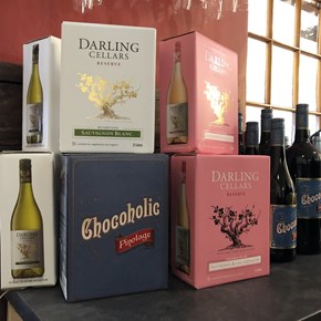 Fantastic box wines by Darling Cellars