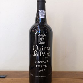 A bottle of Quinta do Pégo Port LBV 2016