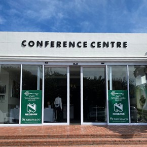 Lord Charles Hotel's conference centre, venue of the Nedbank Cape Winemakers Guild Auction 2023