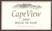 Cape View Rouge De Kaap 2001