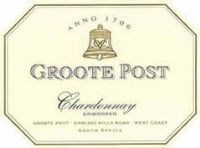 Groote Post Unwooded Chardonnay 2000 