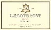 Groote Post Merlot 2001
