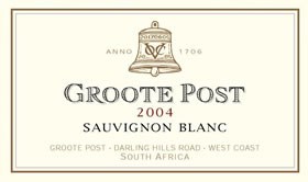 Groote Post Sauvignon Blanc 2004