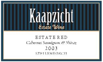 Kaapzicht Estate Red 2003