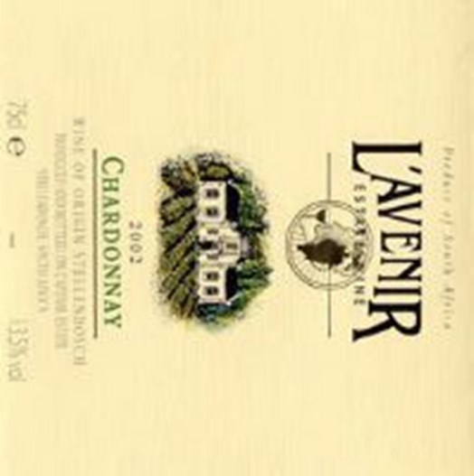 L Avenir Chardonnay 2002 wine.co.za