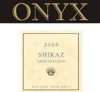 Onyx Shiraz 2000
