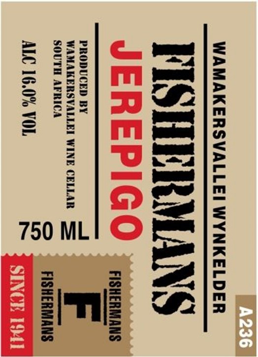 Wamakersvallei Fishermans Jerepigo wine.co.za