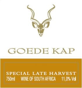 Goede Kap Special Late Harvest 2009