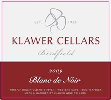 Klawer Cellars Birdfield Blanc de Noir 2009