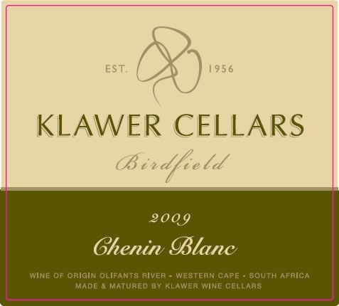 Klawer Cellars Birdfield Chenin Blanc 2009