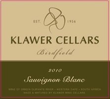 Klawer Birdfield Sauvignon Blanc 2010