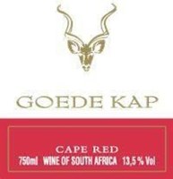 Goede Kap Cape Red 2012
