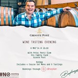 Groote Post Wine Dinner: Badinage – Pretoria