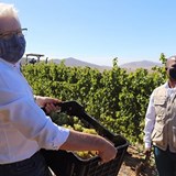 Groote Post Host Western Cape Premier, Alan Winde And Western Cape Minister Of Agriculture, Ivan Meyer