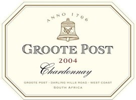 Groote Post Wooded Chardonnay 2004 