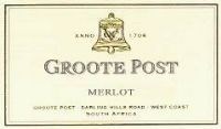 Groote Post Merlot 2000