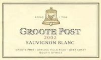 Groote Post Sauvignon Blanc 2002