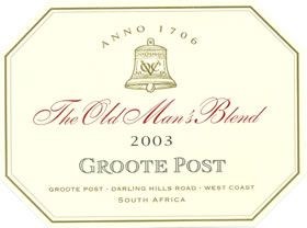 Groote Post The Old Man's Blend Red 2003