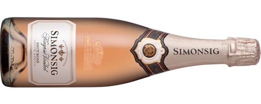 Simonsig Kaapse Vonkel Brut Rosé 2018 | wine.co.za