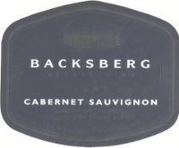 Backsberg Cabernet Sauvignon 1996