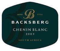 Backsberg Chenin Blanc 2003