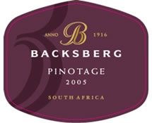 Backsberg Pinotage 2005