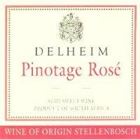 Delheim Pinotage Rose 1995