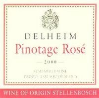 Delheim Pinotage Rose 2000