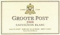 Groote Post Sauvignon Blanc 2000