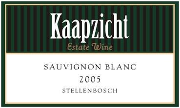 Kaapzicht Sauvignon Blanc 2005