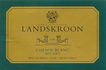 Landskroon Chenin Blanc Off-Dry 2005