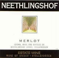 Neethlingshof Merlot 1996