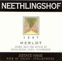 Neethlingshof Merlot 1997