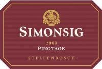 Simonsig Pinotage 2000