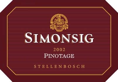 Simonsig Pinotage 2002